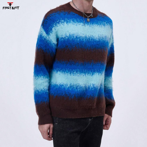 Suéter de Punto Personalizado Antiarrugas de Secado Rápido, Transpirable, con Cuello Redondo, Logotipo Frontal y Opciones Personalizables para Invierno - Product Image 4