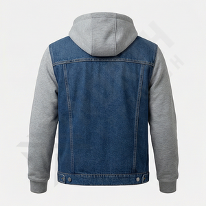 Chaqueta Vaquera Informal de Moda con Tasa Ajustable, Recién Llegada, Cortavientos, Transpirable y Ecológica para Invierno - Product Image 2