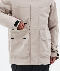 Veste de ski unisexe imperméable personnalisée | Veste à capuche d'hiver extérieure avec logo avant | Fabricant de vêtements de ski OEM/ODM de haute qualité - Product Image 4