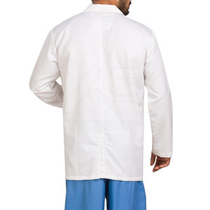 En Stock, Servicio OEM, Bata de Laboratorio de Algodón 100% Unisex, Ligera, de Alta Calidad, Nuevo Diseño, para Uso Hospitalario, Gran Venta - Product Image 3