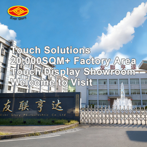 Modul Panel layar sentuh luar ruangan resolusi <span class=keywords><strong>I2C</strong></span> 10.1x1920 USB kapasitif OLED terpasang di dinding tahan Vandal 1080 inci kustom - Product Image 2