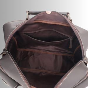 Premium Quality Full Grain Leather <b>Messenger</b> <b>bag</b> Real Cowhide leather Laptop shoulder Crossbody Travel <b>Bags</b> - Product Image 5