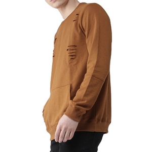 Sudaderas desgastadas Vintage para hombre, cuello redondo para invierno 100%, algodón French Terry 80,20, Unisex, cómodas y elegantes para hombre - Product Image 6