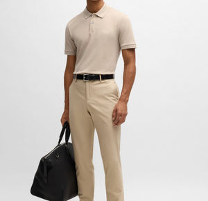 เสื้อโปโลแขนสั้นของผู้ชายเสื้อคอตตอน100% อย่างยั่งยืน - Product Image 4