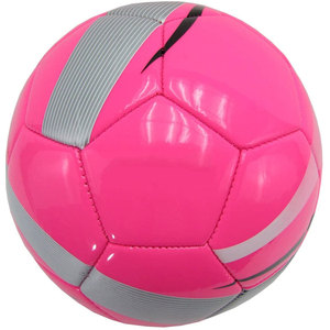 Balón de fútbol de PVC de tamaño oficial, balón de fútbol con logotipo personalizado impreso para partidos, calidad de entrenamiento, venta al por mayor - Product Image 2