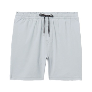 Custom Men's Surf Boardshorts Eco-Friendly Printed <b>Canvas</b> Knitted Mid Drawstring 100% Polyester 4-Way Stretch <b>Beach</b> Recycled - Product Image 1