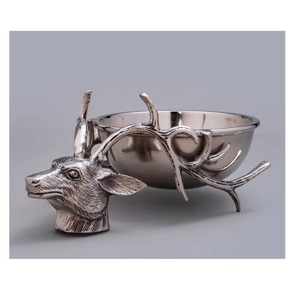 High Quality Aluminium <b>Octopus</b> Serving Bowl Perfect for Salad Fruits Ideal for Hotel Restaurant Table Decor at Affordable Price - Product Image 5