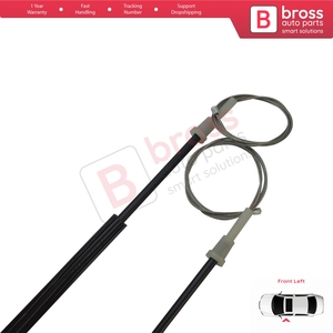 Kit de Reparación de Elevalunas Eléctrico Delantero Izquierdo BWR5255 para S40 V40 MK1 644 645 1995-2004 4/5 Puertas 30623448 - Product Image 4