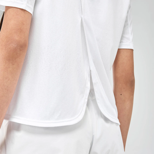 Camiseta de mujer cómoda de algodón OEM con impresión de logotipo personalizado para el verano - Product Image 5