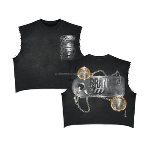 Conjunto de Dos Piezas de Verano 2026 al por Mayor: Camisetas Transpirables para Hombre, Estilo Casual Deportivo, Holgadas y Cómodas, con Diseño de Waffle - Product Image 4