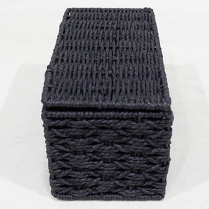 Artex Dong Thap Boîte de rangement tissée naturelle faite à la main Paniers décoratifs en feuille de palmier pour l'organisation de la maison Usine directe - Product Image 6