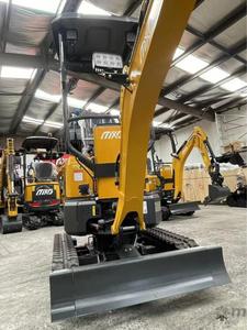 Mini-excavatrice MXG XE15U, moteur diesel Yanmar, capacité de 1300 kg, flèche pivotante, chenilles extensibles, sans queue, Liebherr, Komatsu, Hitachi - Product Image 4