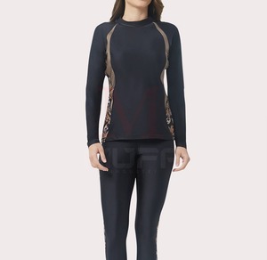 2024, venta al por mayor, camisetas de compresión de manga larga para gimnasio y Fitness para mujer, ropa de artes marciales MMA lisa de secado rápido para adultos - Product Image 3