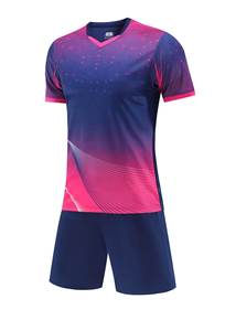 Maillot de football pour hommes de qualité supérieure, design personnalisé, sublimation, tissu respirant, 100% polyester, personnalisé avec le numéro du joueur - Product Image 5