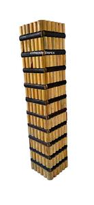 Grand Vase à Fleurs en Bois Naturel Rustique Surdimensionné pour Salon, Couloir et Décoration Intérieure - Product Image 4