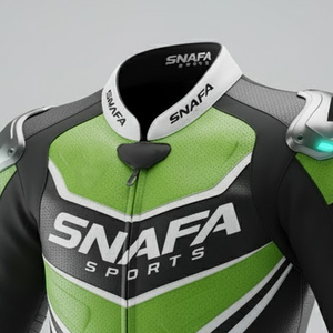 เสื้อแจ็คเก็ตมอเตอร์ไซค์หนังวัวแท้คุณภาพพรีเมียมสำหรับผู้ชาย พร้อมโลโก้แบบกำหนดเอง ดีไซน์ใหม่ แจ็คเก็ตแข่งรถมอเตอร์ไซค์ - Product Image 3