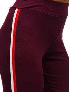 Customized High Waist Gym <b>Leggings</b> for Women Comfortable Polyester Spandex <b>Knitted</b> Fabric Stretch Breathable Printed Design - Product Image 4