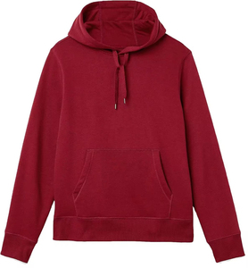Con capucha 350G Fleece Luxury Hoodie Streetwear Sudadera con capucha en blanco para hombres Custom Pullover Oversized Men's Hoodies - Product Image 1