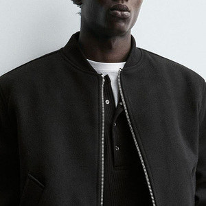 Chaqueta Bomber Cómoda de Alta Calidad con Impresión de Logotipo Personalizado, Chaquetas de Tela Transpirable, Colección Especial para Hombre - Product Image 6