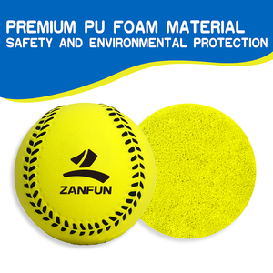 Pelota de Béisbol de Espuma Suave de 11 Pulgadas con Logotipo Personalizado, Pelota Antiestrés de Espuma de PU para Práctica de Bateo, para Niños Principiantes - Product Image 4