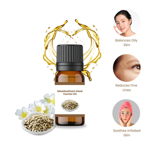 Aceite de semilla de Meadowfoam prensado en frío 100% aceite portador de grado cosmético de naturaleza pura larga vida útil HALAL Kosher certificado Origen de EE. UU. - Product Image 2