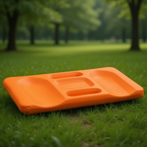 หมอนรองหลังสีส้มและเบาะรองนั่ง หมอนรองเข่าเพื่อความสบายในการนั่งที่เหมาะสม - Product Image 3