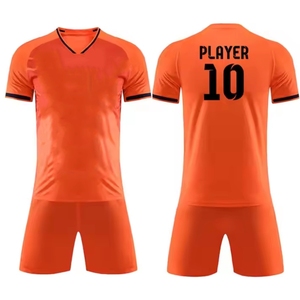 Maillots de football personnalisés de haute qualité, couleur personnalisée, transfert thermique, vente en gros, tailles adultes, 100% polyester, séchage rapide, antibactérien - Product Image 4