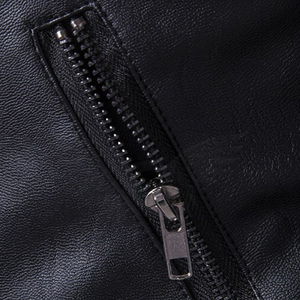 Chaqueta de cuero para hombre, moda de invierno, cómoda - Product Image 5