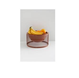 ชามเสิร์ฟผลไม้ทองแดงเคลือบเงาขนาดใหญ่ถาดและจานเสิร์ฟผลไม้ทองแดง - Product Image 2