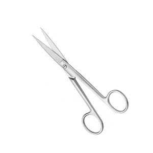 Tijeras médicas de alta calidad Corte de onda recta Sharp 110 mm 4 14 pulgadas Tijera de sala de cirugía quirúrgica - Product Image 1