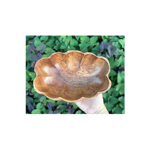 Wholesale Rustic Wood Decorative Bowl <b>Candle</b> Making Decorative Wooden <b>carved</b> design Natural Dough Bowl for Decor - Product Image 4