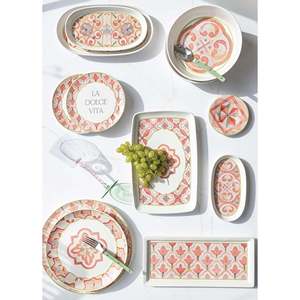 Dolce Vita Service Set de 2 plats et assiettes ovales 21 cm - Product Image 2