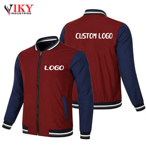 แจ็กเก็ตทีมตัวแทนของผู้ชายเสื้อแจ็กเก็ตมีตัวระบายอากาศได้ดีขนาดใหญ่ปรับแต่งได้ตามต้องการ - Product Image 4