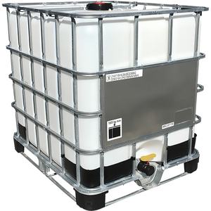 Tanques IBC de 1000L en Stock |   Precios al por Mayor de Contenedores IBC de PP Blancos Nuevos para Almacenamiento y Transporte Seguro de Líquidos - Product Image 3
