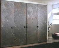 Panneau de placage en pierre naturelle ultra-mince de 1 mm, flexible, translucide, pour décoration murale, en forme de bloc, durable, certifié CE/ISO9001, garantie 5 ans