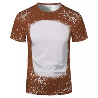 Camisetas de Manga Corta para Hombre, de la Mejor Calidad, Mezcla de Algodón/Poliéster, Impresión Digital, Transpirables, Estilo Urbano, Sublimadas, Color Sólido