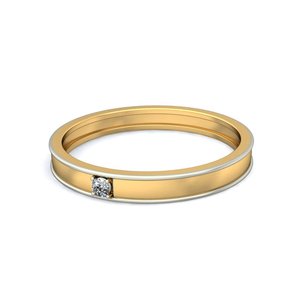 Ishi แหวนเพชร18K สำหรับผู้ชาย - Product Image 5