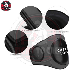 Protège-ventre en cuir durable et léger pour MMA, boxe, Muay Thai, absorbant les chocs, couleur personnalisée - Product Image 3