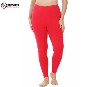 Leggings al por Mayor Hechos a Medida para Mujer, Leggings de Yoga hasta el Tobillo, Spandex/Poliéster, Sólidos, Elásticos en Cuatro Direcciones, Transpirables, para Gimnasio - Product Image 5
