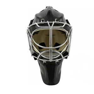 Casque de gardien de but de hockey sur glace en fibre de carbone personnalisé, grille œil de chat, équipement de protection, casques de gardien de but - Product Image 3