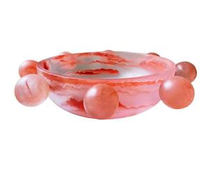 ชามเรซินไม้และไม้สีเขียวและสีฟ้า - Product Image 5