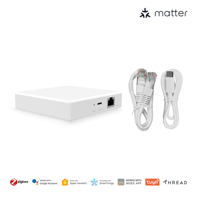 Smart Home Devices Router Gateway Matter Tuya App Control Zigbee Modules Smart Home Automation Voice Control