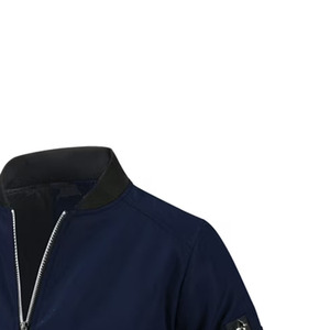 Venta al por mayor mejor diseño hombres y mujeres chaquetas de bombardero ligeras Color sólido largo transpirable para la temporada de invierno servicio OEM - Product Image 4