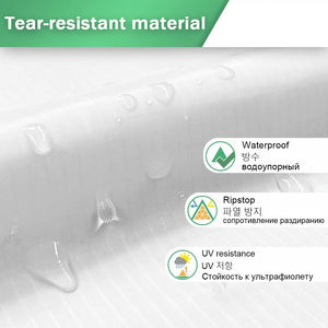 Tela de poliéster Ripstop por yarda, tela de tela para exteriores resistente a los rayos UV para cometas, pancarta, hamaca, Material de proyectos de bricolaje - Product Image 5