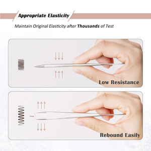 ชุดเครื่องมือแหนบถอนขนตาสแตนเลสสำหรับต่อขนตาอเนกประสงค์สินค้ามาใหม่ - Product Image 5