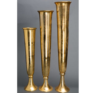 2024 nuevos y creativos jarrones modernos de Metal de acero inoxidable perfectos para decoración del hogar elegante florero de interior - Product Image 4