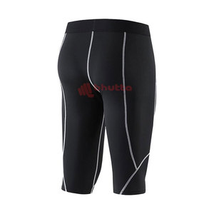 Precio barato pantalones cortos de compresión con bolsillos gimnasio Fitness hombres pantalones cortos atléticos para correr entrenamiento Oem personalizado - Product Image 2