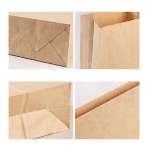 Bolsa de Papel Kraft con Logotipo Personalizado, Ecológica, al por Mayor |   Envases de Alimentos para Palomitas de Maíz, Pan, Sushi y Comida para Llevar - Product Image 2