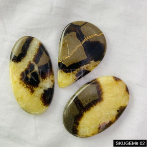 หินหลวมสีเหลืองระดับพรีเมี่ยมสำหรับทำเครื่องประดับทำด้วยมือสไตล์100% เอง - Product Image 2