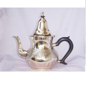Bouilloire à thé et café finition brillante, faite à la main, pour table de cuisine, bouilloire à thé, théière, personnalisée par l'Inde - Product Image 2